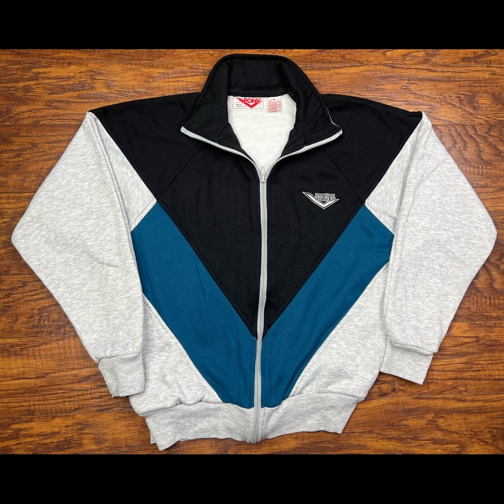 Vintage PONY full zip sweatshirt